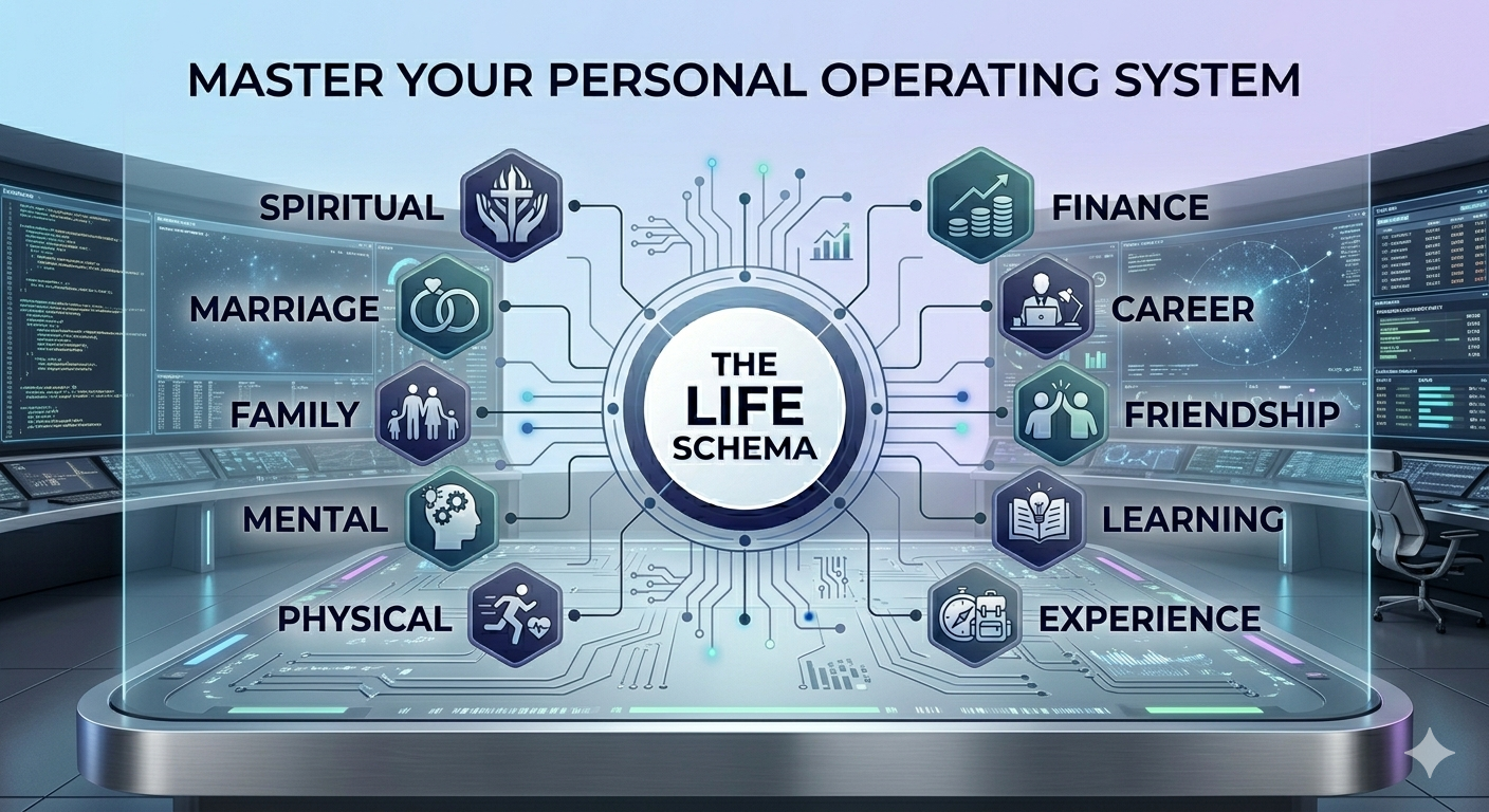 The Life Schema 10-node diagram